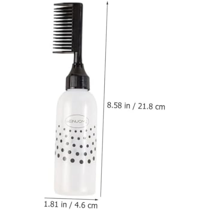 Oil and Dye Applicator Comb with Inner Tank - Practical Device for Comfortable and Even Application from Root to Tip Generic - Image 5